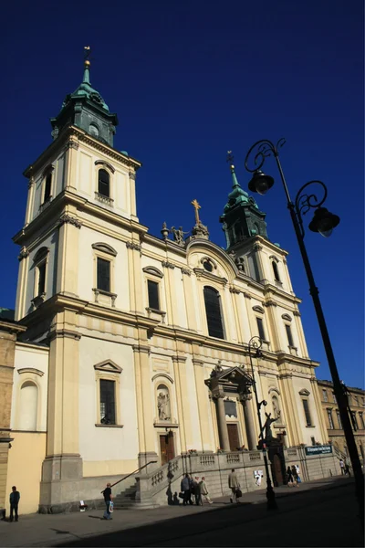 Церковь с двумя башнями Стоковое Изображение