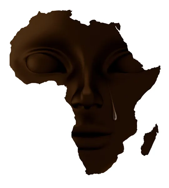 Nápověda pro Afriku — Stock fotografie