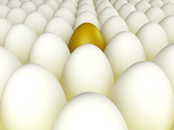 Золотое пасхальное яйцо
