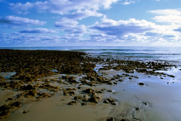 Areia e rochas — Fotografia de Stock