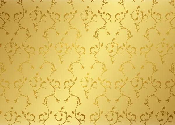 Damask background gold — Stock Photo, Image