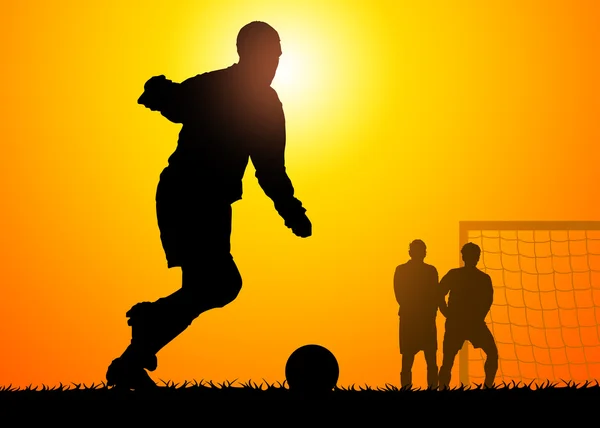 Juego de fútbol —  Fotos de Stock