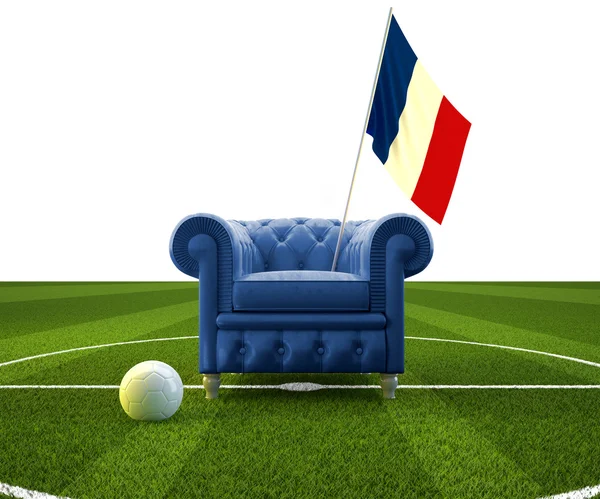 Franse cheer — Stockfoto