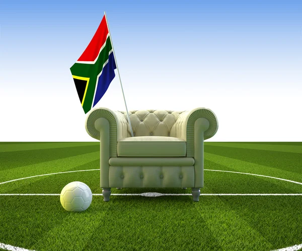 Sud Africa calcio divertimento — Foto Stock