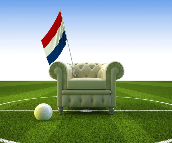 Holland voetbal plezier — Stockfoto