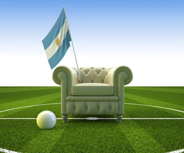Argentinië voetbal plezier — Stockfoto