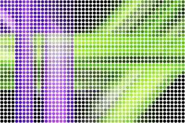 Mary'e mozaik vektör