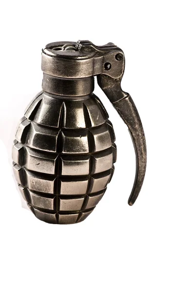 Geïsoleerde granaat-lighter — Stockfoto