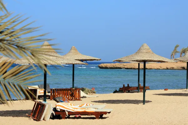 Egyiptom beach — Stock Fotó
