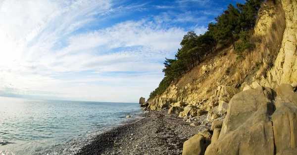 stock image Black sea sunset