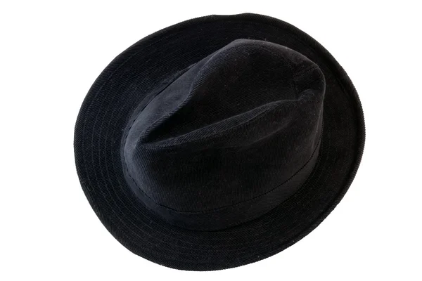戴着黑色帽子 — 图库照片