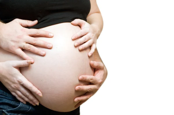 Těhotná téma — Stock fotografie