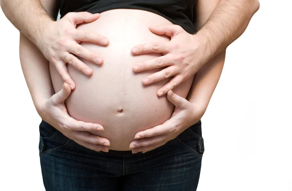 Těhotná téma — Stock fotografie