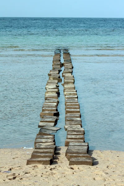 Camino al mar — Foto de Stock
