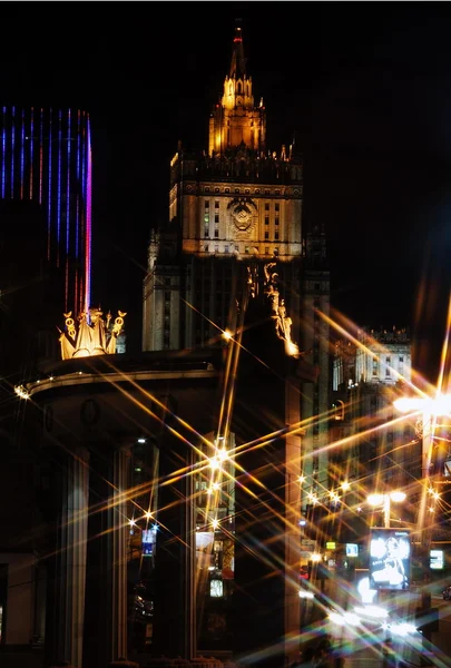 Московское освещение — стоковое фото