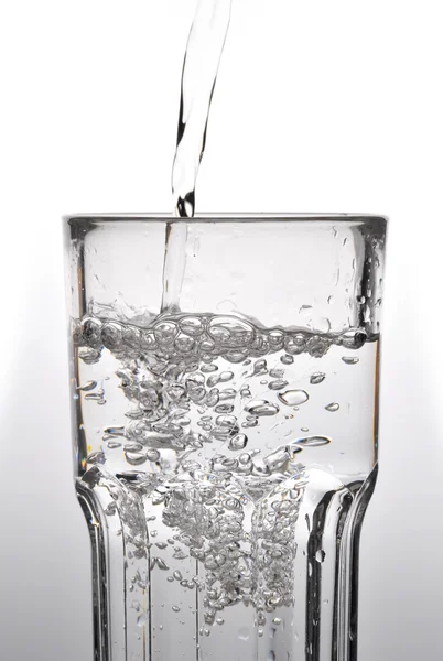 Agua en un vaso —  Fotos de Stock