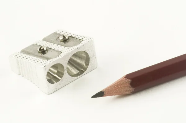 Cut-pencil and pencil — Stock Photo, Image
