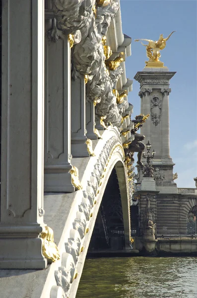Alexandre 3 brug in Parijs — Stockfoto