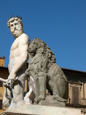Piazza della Signoria in Florence, Italy clipart