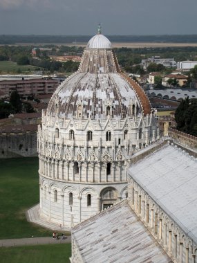 Pisa - Baptistery clipart