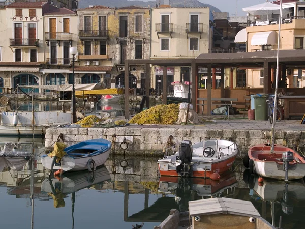 Rethymnon - Puerto veneciano —  Fotos de Stock