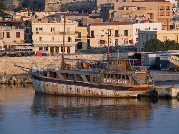 Rethymnon - port wenecki — Zdjęcie stockowe