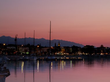 Rethymnon - marina, gece