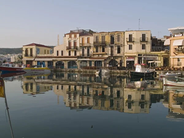 Ретимнон - Венецианский порт — стоковое фото