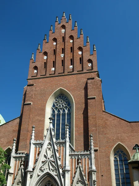 Κρακοβία - η εκκλησία της Αγίας Τριάδος Royalty Free Φωτογραφίες Αρχείου