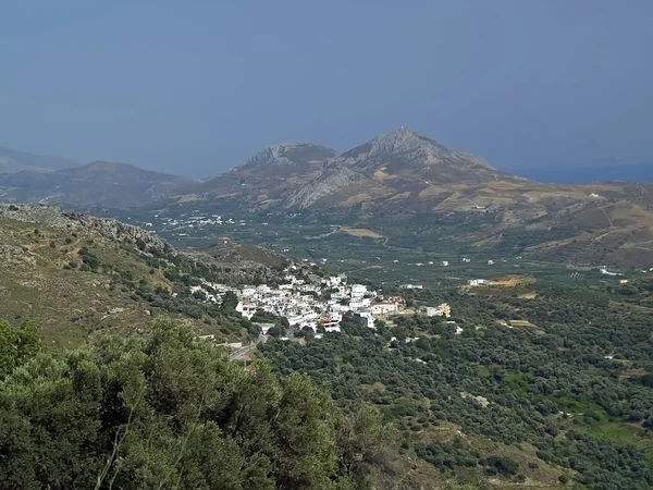 Kreta - hora sfakion okolicy — Zdjęcie stockowe
