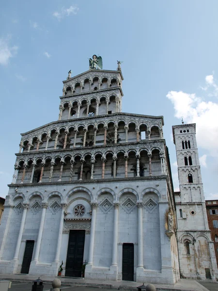 Biserica San Michele din Foro - Lucca — Fotografie, imagine de stoc
