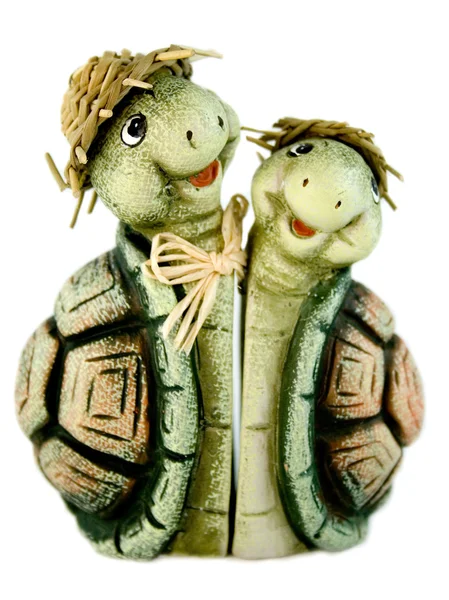 Couple tortues amoureuses — Photo