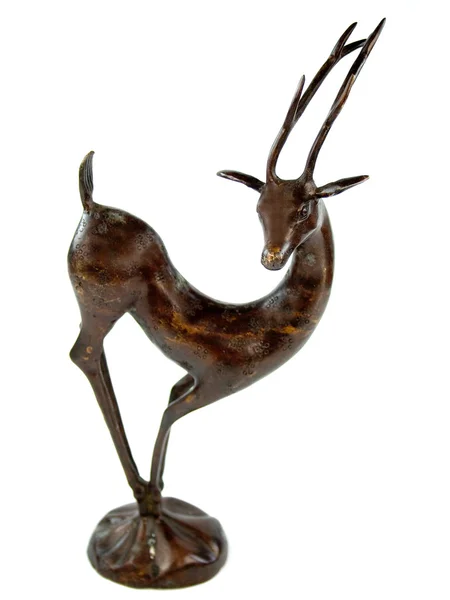 金属の鹿 — ストック写真