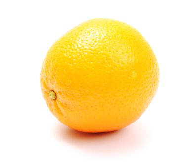 turuncu beyaz arka planda izole