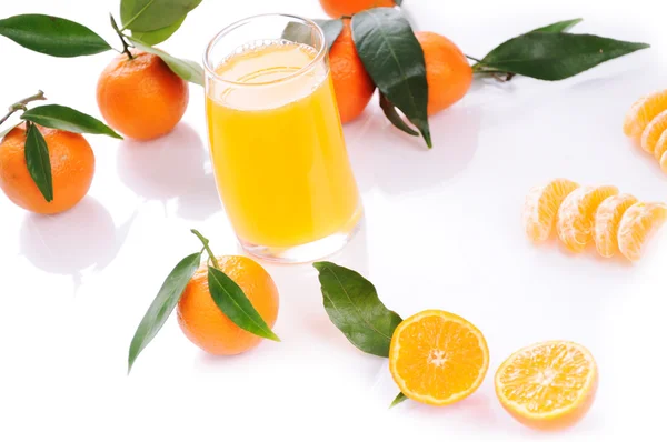 stock image Fresh fruit juice. on white isolated.