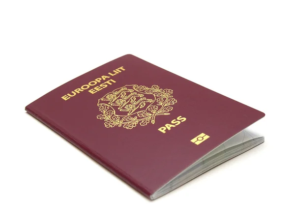 Estonian passport — Stock Photo, Image