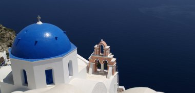 Santorini görünümü