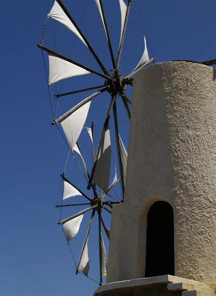 Griekenland windmolens — Stockfoto
