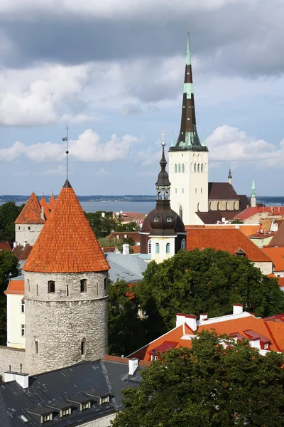 View of old Tallinn, Estonia — Stock Photo, Image