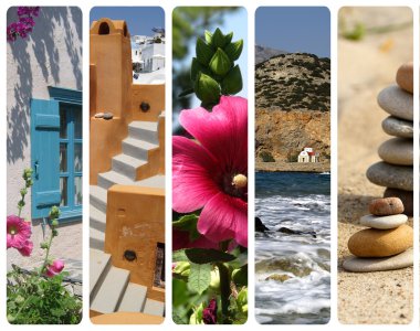 Greece collage clipart