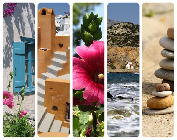 Greece collage — Stock Photo, Image