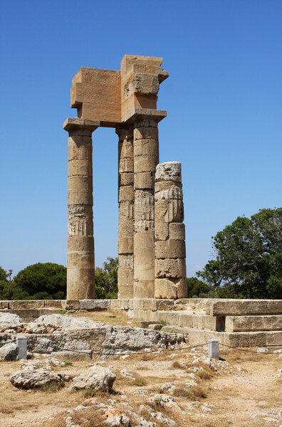 Древние руины - Родос, Греция
