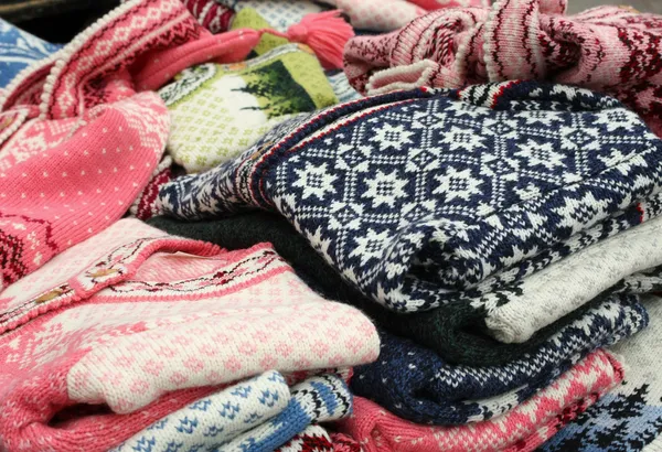 Camisolas de lã — Fotografia de Stock