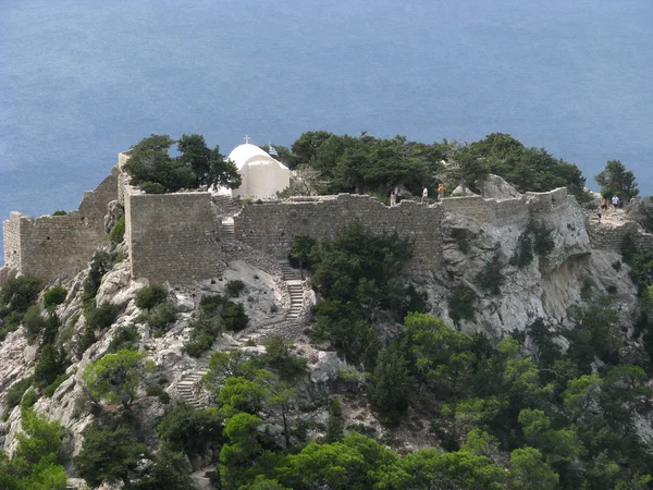 Крепость Монолитос — стоковое фото