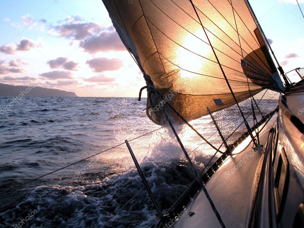Sailing to the sunrise
