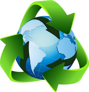 Recycle, reuse, reduce clipart