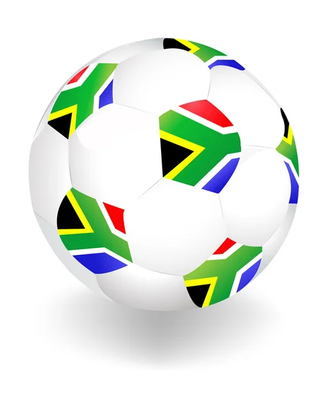 2010 Dünya Kupası Güney Afrika topu — Stok Vektör
