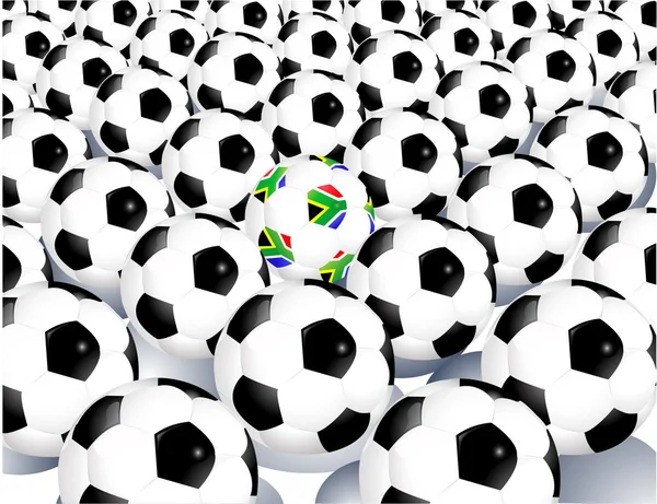 Балы чемпионата мира по футболу 2010 — стоковый вектор