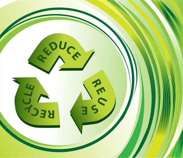 Recycle, reuse, reduce — 스톡 벡터