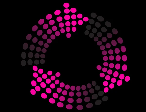 Fond avec flèche violette — Image vectorielle
